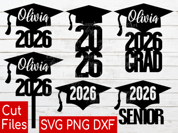 2026 Graduation Cake Topper Senior 2026 – Graphics & T-Shirt Designs
