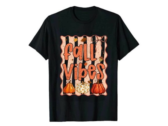 Autumn Pumpkin Fall T-Shirt Graphics
