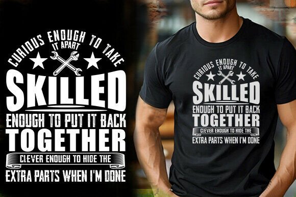 Curious Enough to Take It Apart: Graphics & T-Shirt Designs