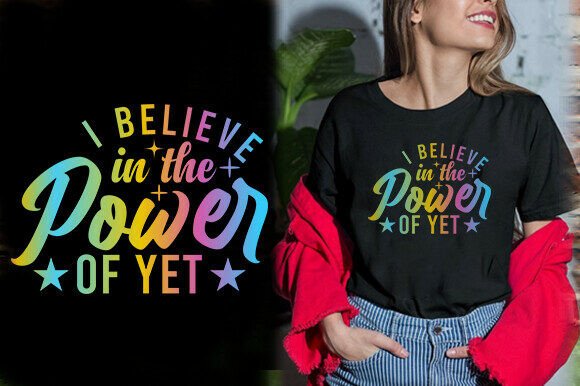 I BELIEVE in the POWER of YET TSHIRT DES
