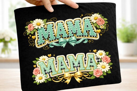 Mama Life Coquette Bow Latch Hook Yarn Graphics