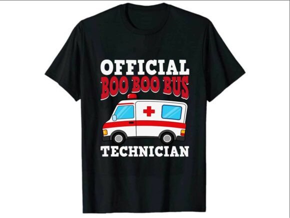 Official Boo Boo Bus Paramedic T-Shirt